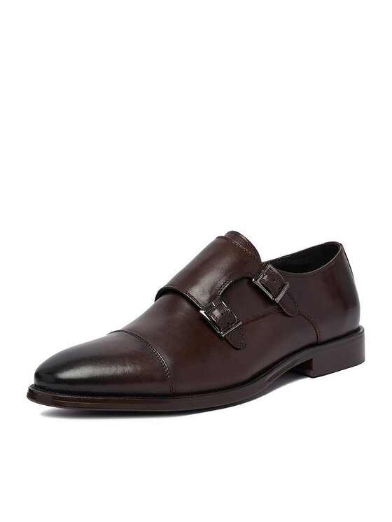 GINO ROSSI GINO ROSSI Pusbačiai EO-SEVERINO-02 Tamsiai ruda