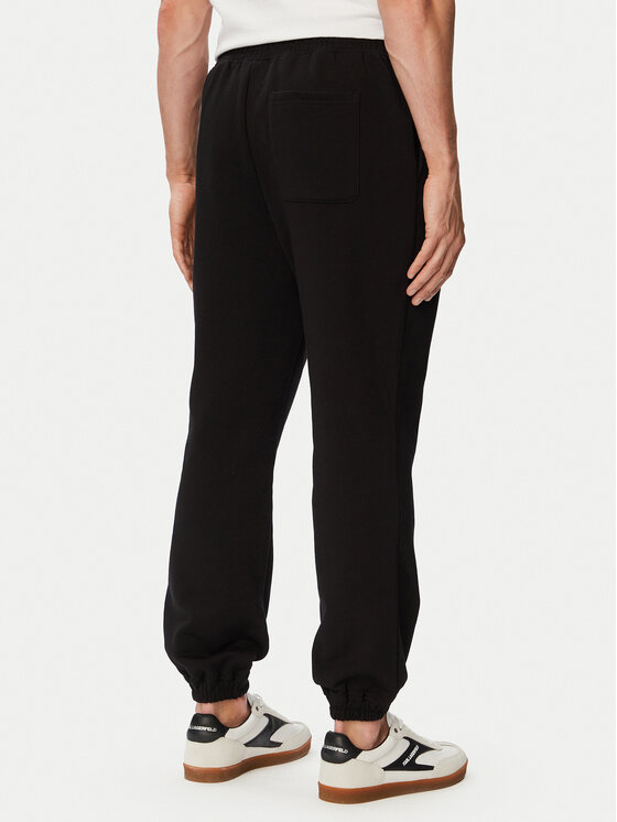 Karl Lagerfeld Jeans Karl Lagerfeld Jeans Teplákové kalhoty B3M10014 Černá Slim Fit