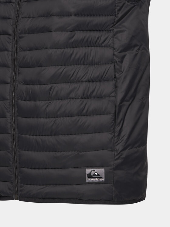 Quiksilver Quiksilver Елек Scalysleeveless Jckt EQYJK04009 Черен Regular Fit