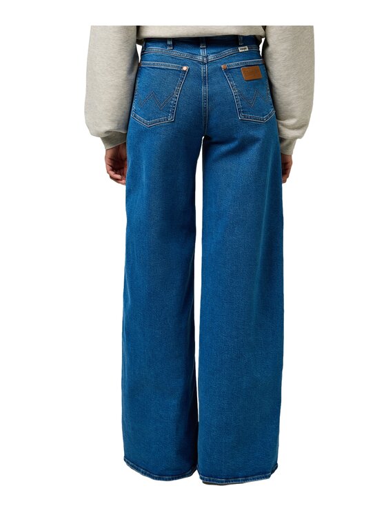 Wrangler Wrangler Jeansy 112371190 Niebieski Straight Leg