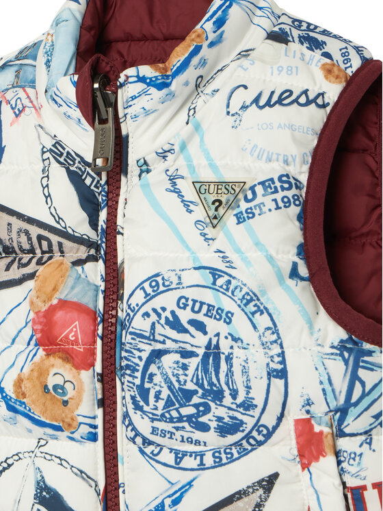 Guess Guess Varrukateta jakk N6RL01 WCFM2 Värviline Regular Fit