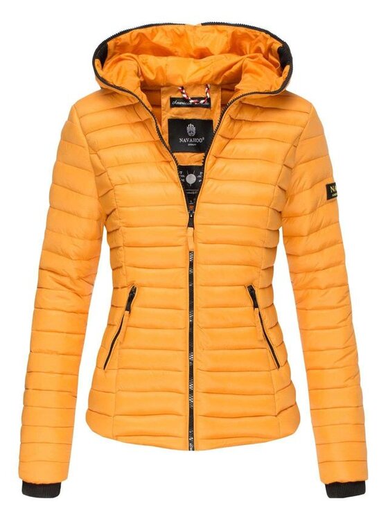 Navahoo Navahoo Kurtka przejściowa Kimuk Żółty Casual Fit