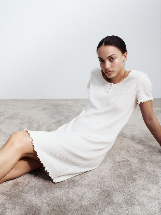 Triumph Triumph Naktiniai marškiniai Mix & Match 10227255 Balta Regular Fit