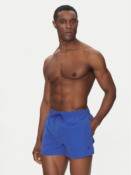 Guess Guess Badeshorts F4GT00 WG282 Blau Regular Fit