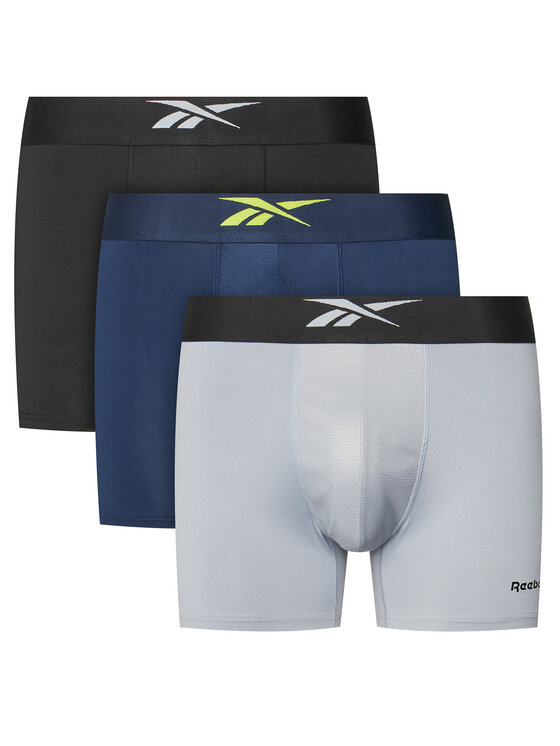 Reebok Reebok Apaksveļas komplekts WARNER - AW24 (3-pack) Daudzkrāsains