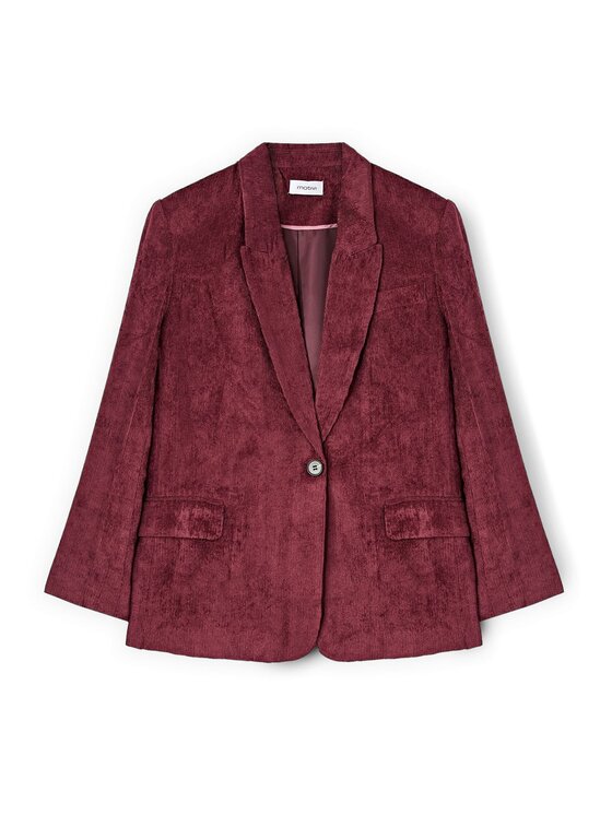 Motivi Motivi Giacca di transizione Q771Q001003N036 Bordeaux Slim Fit