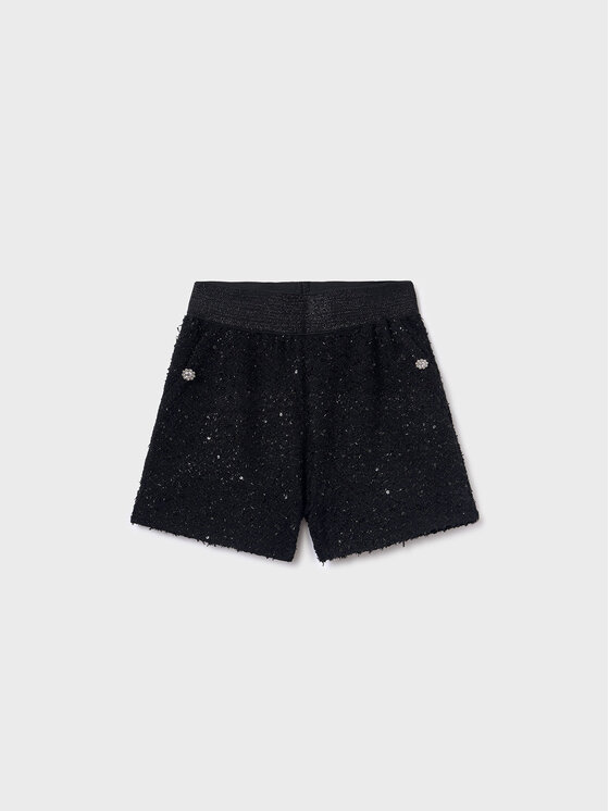 Mayoral Mayoral Шорти з тканини 7.967 Чорний Regular Fit