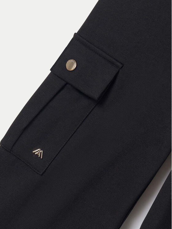Mayoral Mayoral Pantaloni di tessuto 7551 Nero Regular Fit