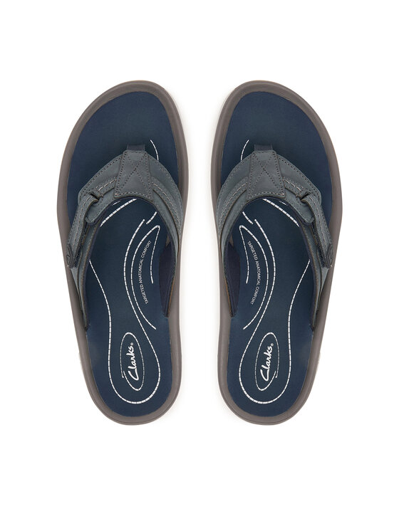 Clarks Clarks Žabky Wesley Sun 26181916 Tmavomodrá