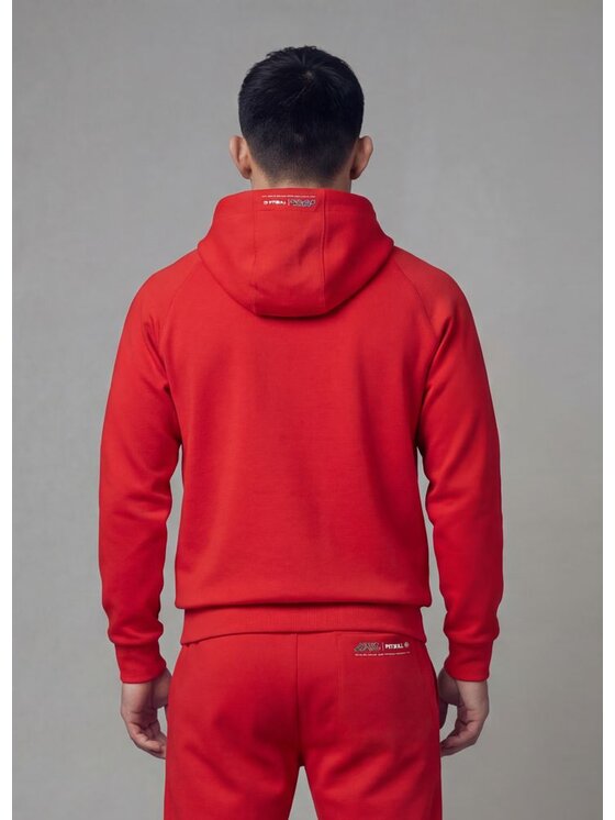 PITBULL PITBULL Bluza ADCC DOGWOOD Czerwony Regular Fit