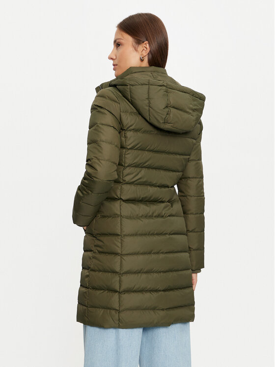 Tommy Jeans Tommy Jeans Cappotto invernale Essential DW0DW18864 Verde Slim Fit