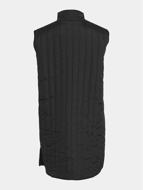 Vila Vila Bezrękawnik Nilly 14092221 Czarny Regular Fit