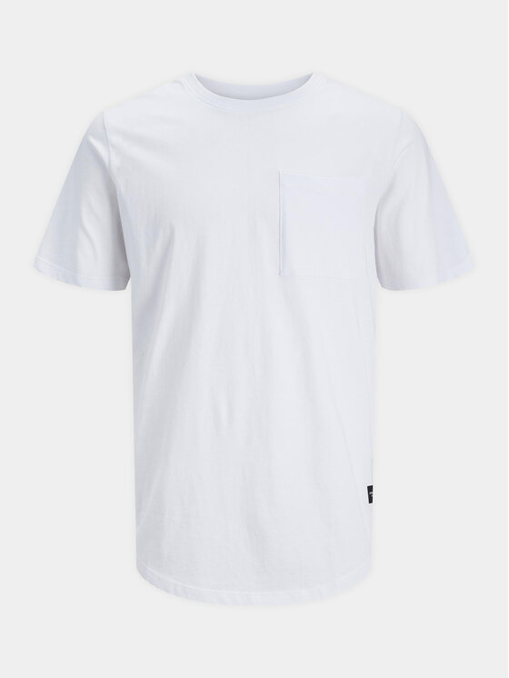 Jack&Jones Jack&Jones Тишърт Noa 12210945 Бял Regular Fit
