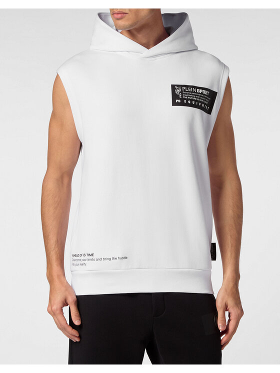 Plein Sport Plein Sport Top 14285 Bianco Relaxed Fit