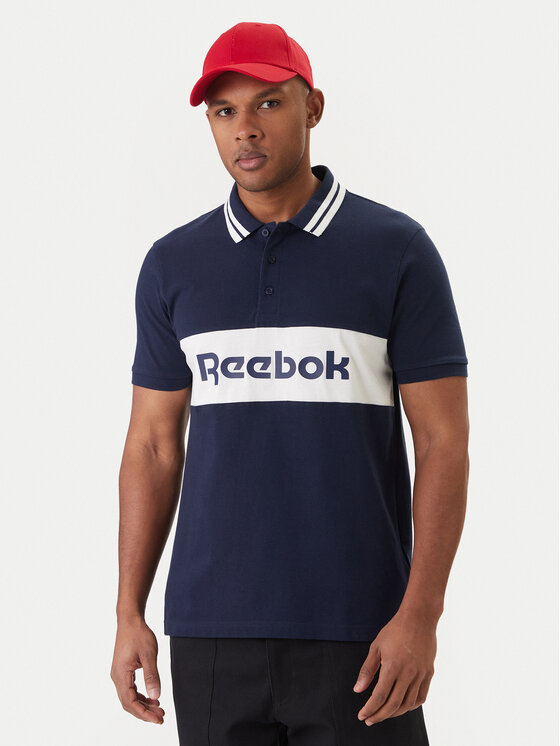 Reebok Reebok Polo Arter RK25548CCM Σκούρο μπλε Regular Fit