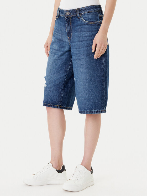 Guess Jeans Damskie Szorty jeansowe, rozmiar 28, Niebieskie, W5YD1D D5R22