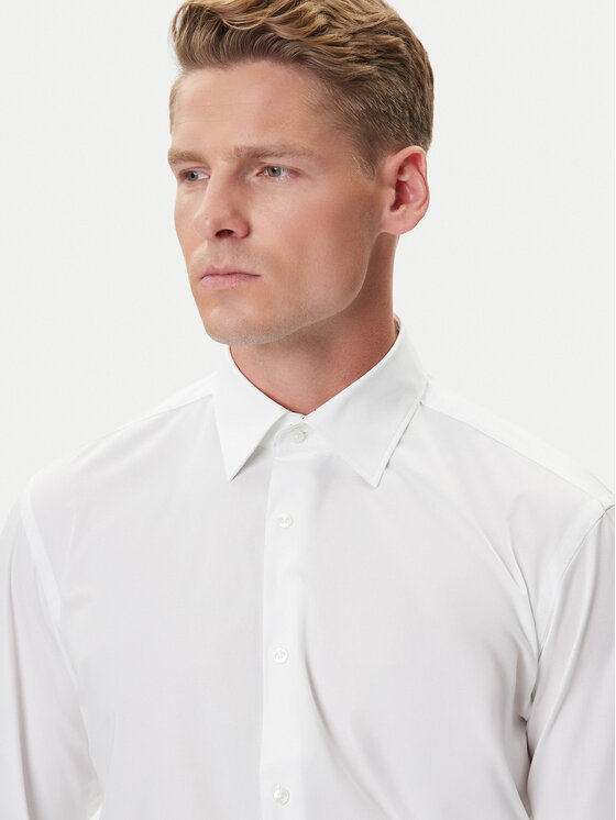 BOSS BOSS Koszula H-Joe 50549923 Biały Regular Fit