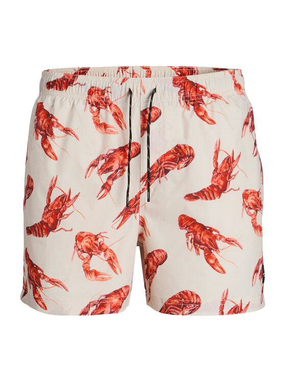 Jack&Jones Jack&Jones Pantaloni scurți pentru înot Maui 12272809 Bej Regular Fit