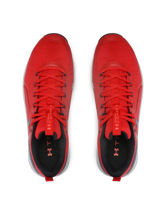 Under Armour Under Armour Buty na siłownię Ua Charged Commit Tr 3 3023703-602 Czerwony