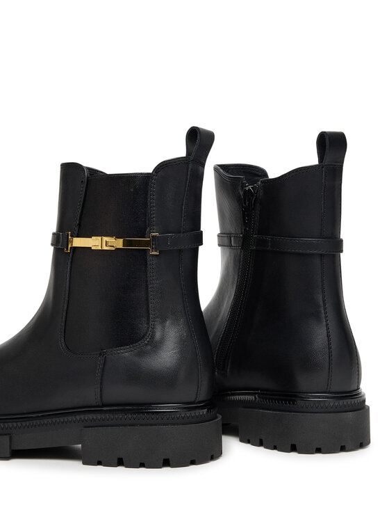 Elisabetta Franchi Elisabetta Franchi Μποτάκια Chelsea Bot F4A5-E0441-1251 S Μαύρο