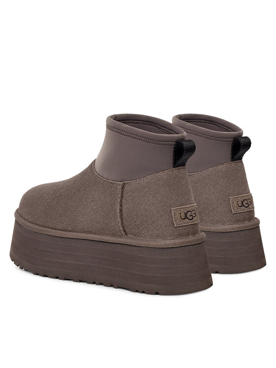 Ugg Ugg Śniegowce W Classic Mini Dipper 1168170 Szary
