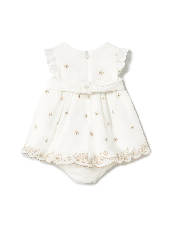 Mayoral Mayoral Vestito elegante 1856 Bianco Regular Fit