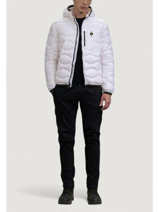 Blauer Blauer Μπουφάν χειμωνιάτικο WAVE Λευκό Casual Fit