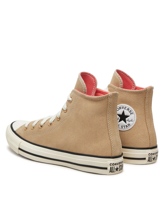 Converse Converse Modne superge Chuck Taylor All Star Suede Hi A10416C Rjava