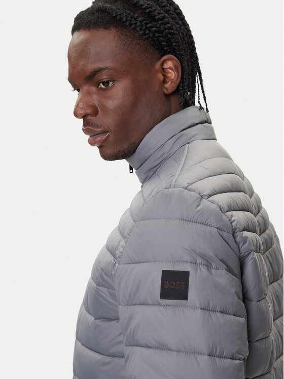 BOSS BOSS Zimné bundy Oden2 50549252 Sivá Slim Fit