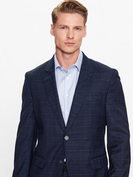 Boss Anzug 50489372 Dunkelblau Slim Fit | Modivo.de