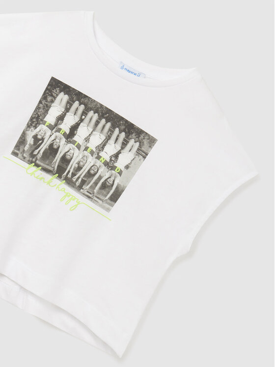 Mayoral Mayoral T-krekls 6053 Balts
