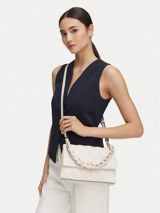 Guess Geantă Maxine HWQG97 33200 Crem