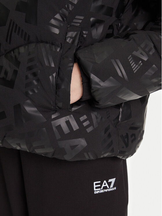 EA7 Emporio Armani EA7 Emporio Armani Zimní bunda 7W000654 AF16408 FC202 Černá Regular Fit