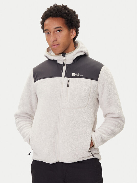 Jack Wolfskin Jack Wolfskin Полар Kammweg Pile Fz 1711271 Екрю Regular Fit