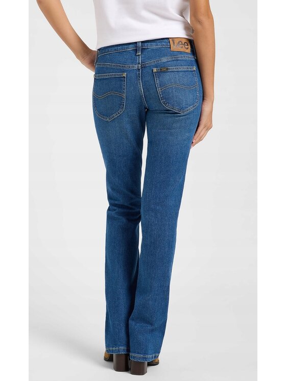 Lee Lee Jeansy Jessica Niebieski Bootcut Fit