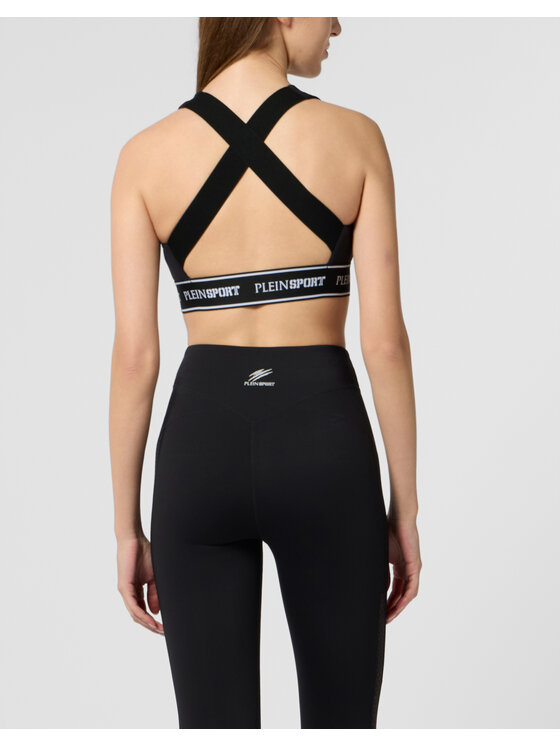 Plein Sport Plein Sport Biustonosz sportowy 29101 Czarny