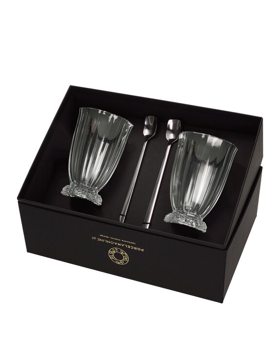 Rosenthal Rosenthal Komplet szklanek do whisky Maria Kryształowa Zestaw macchiato Przezroczysty