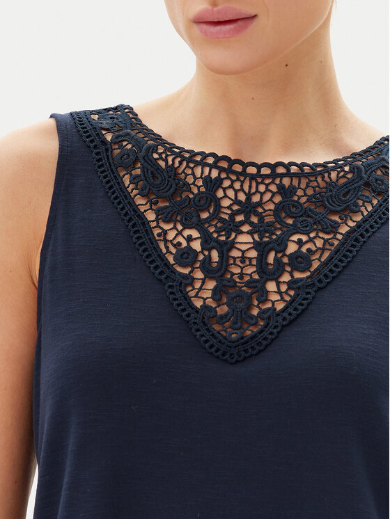 JDY JDY Top Dodo 15296246 Tmavomodrá Regular Fit