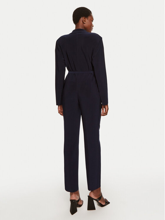 NORMA KAMALI NORMA KAMALI Kombinezon KK224JPLE13951 Tamnoplava Relaxed Fit