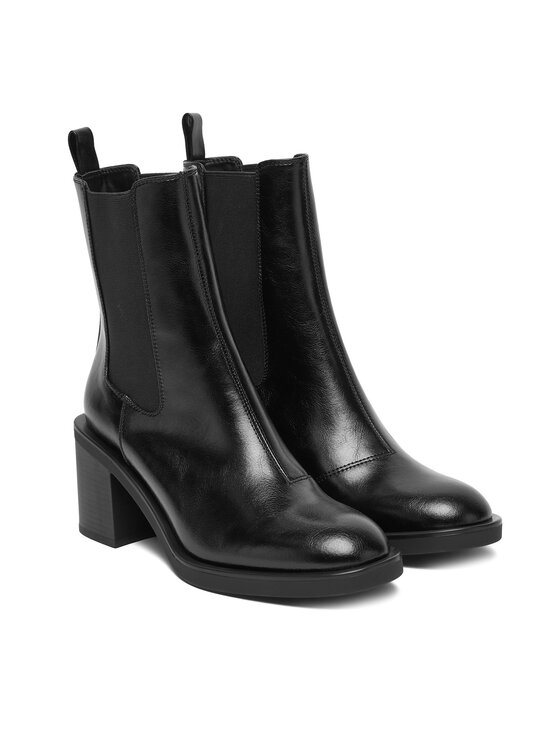 HUGO HUGO Īsie zābaki Nalie 50552697 Melns