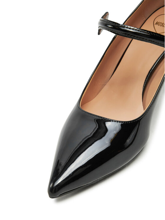 LOVE MOSCHINO LOVE MOSCHINO Pantofi cu toc subțire JA10537G0LIH0000 Negru