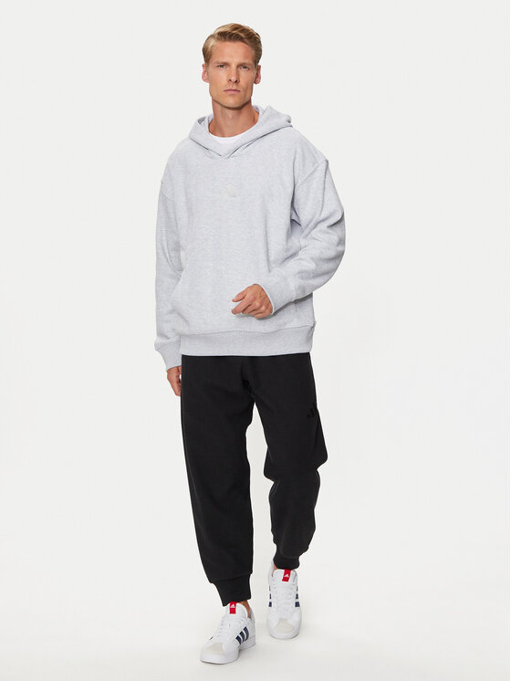 adidas adidas Суитшърт Elevated ALL SZN Terry Loop IY6579 Сив Loose Fit