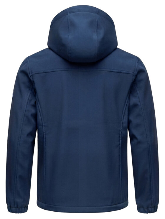 Ombre Ombre Kurtka przejściowa C581 Granatowy Regular Fit