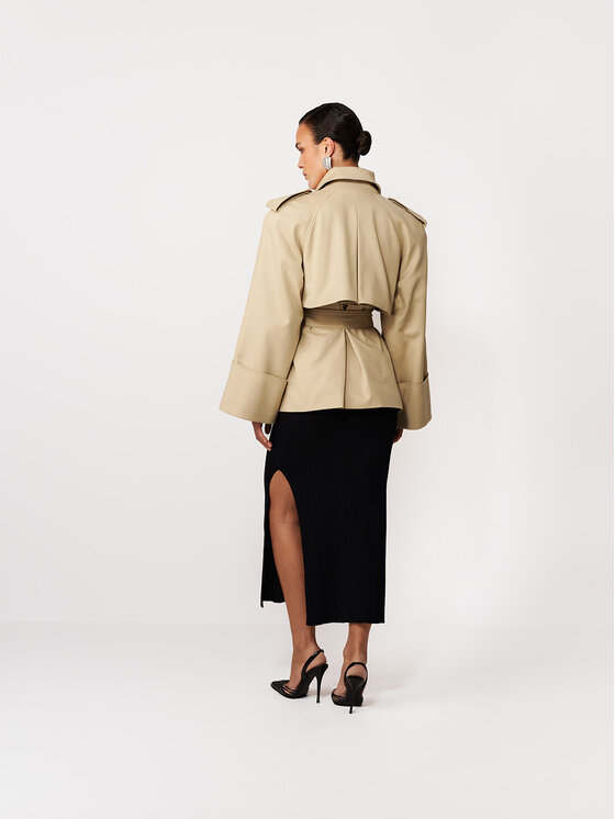 La Mania La Mania Trench GREG Beige Basic Fit