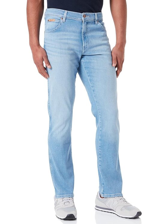 Wrangler Wrangler Jeansy TEXAS SLIM Niebieski Slim Fit