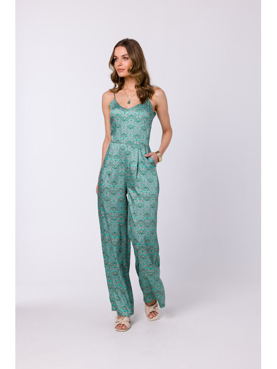 Stylove Stylove Jumpsuit S334 Verde Regular Fit