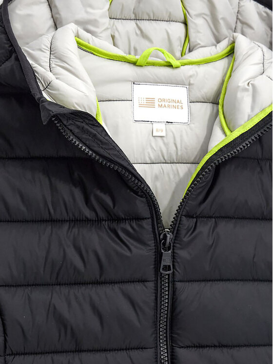 Original Marines Original Marines Демісезонна куртка B713YM Чорний Regular Fit