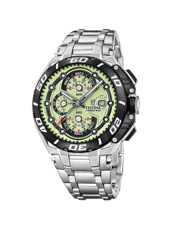 Festina Festina Zegarek F20754-3 Srebrny
