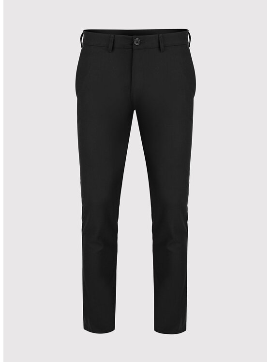 Pako Lorente Pako Lorente Chinosy P22WF-WX-003 Czarny Classic Fit