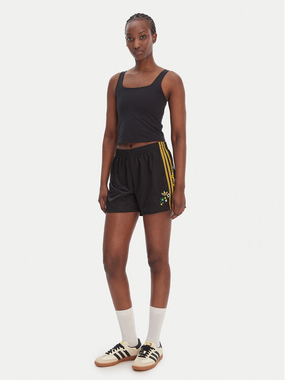adidas adidas Sportovní kraťasy Liberty London Firebird KE3664 Černá Loose Fit